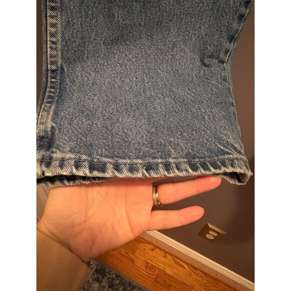 Wrangler Men's Straight Blue Jeans Size 42x30 Denim 5-Pocket Style - Picture 7 of 10